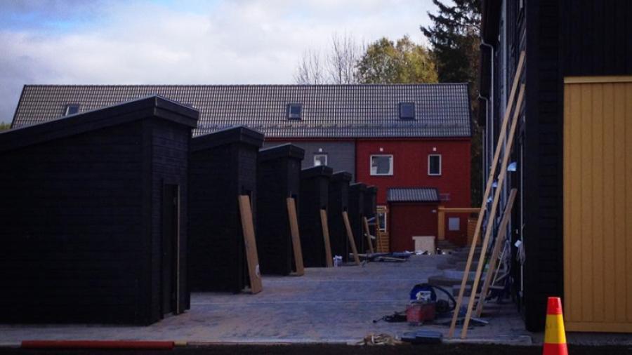 Innegårdar byggs