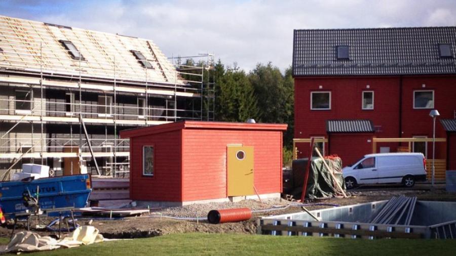 Bygge av pool